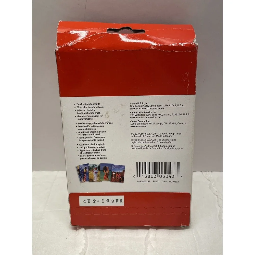 Canon Photo Paper Plus Glossy 120 Sheets 4x6